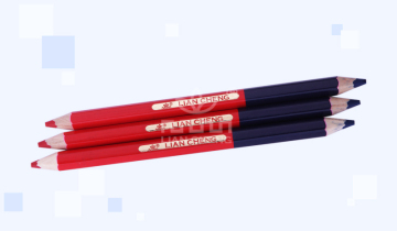 Double Sided Pencil with Both Blue and Red Color