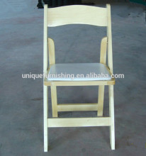 Rental Natural Wood Folding Chair