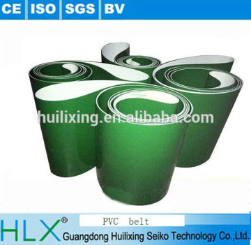 PVC Conveyor Belt with roller . Rubber Conveyor Belt ,Green belt conveyor