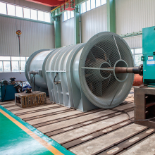 Efficient and environmentally friendly forced draft blower