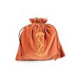 Customized Large drawstring velvet logo printed bag