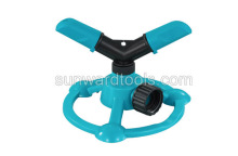 2-arm revolving sprinkler on base
