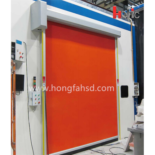 PVC Self-repair high speed zipper door