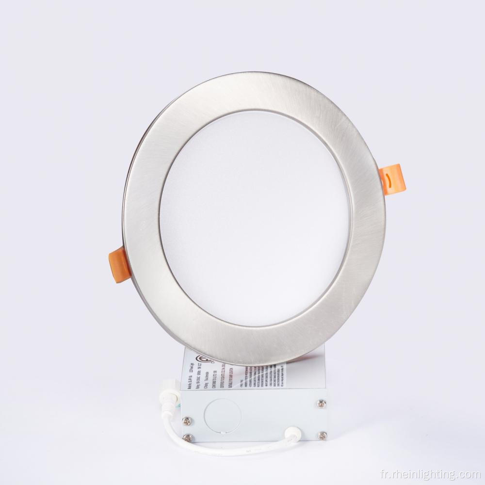 Panneau mince LED 4" rond