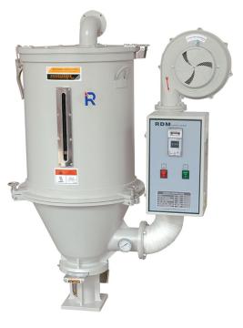 Hopper dryer with single layer