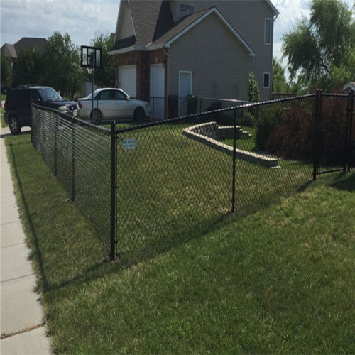 pvc coated chain link fence with good quality