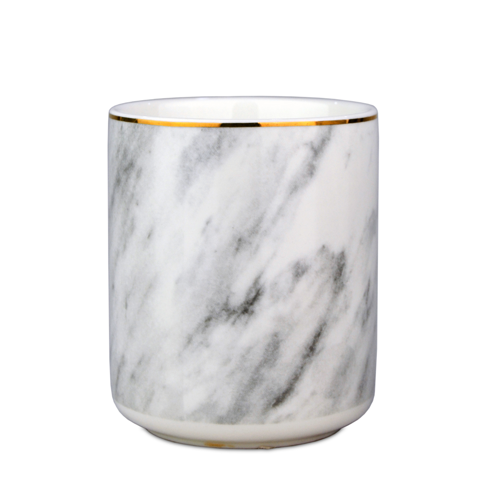 Luxury Marble Simulation Surface Scented Candles In Bulk