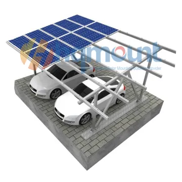 Aluminum Bracket Solar Panel Carport Mounting Structure for Home Solar Carports