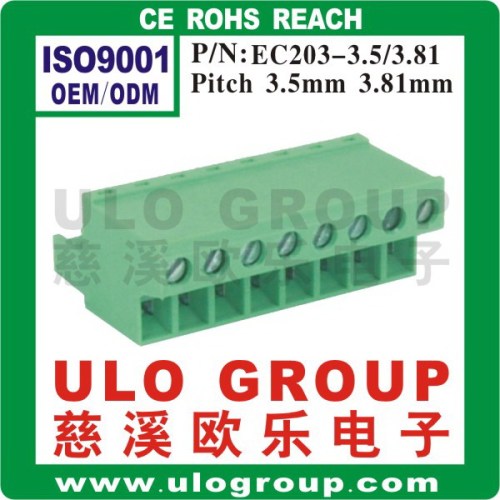 Plug terminal blocks manufacturer/supplier/exporter - China ULO Group