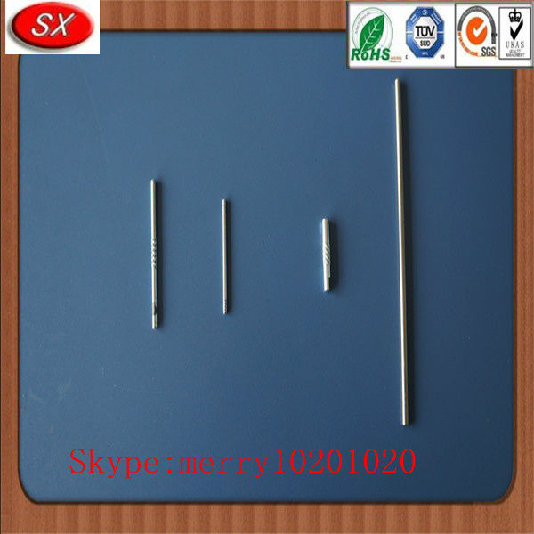 Customized hardware parts CNC metal Stainless Steel turning thread knurled Shaft for Toy