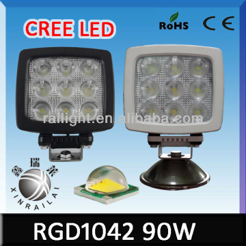 90w led work light waterproof IP68 RGD1042 90W LED Work light