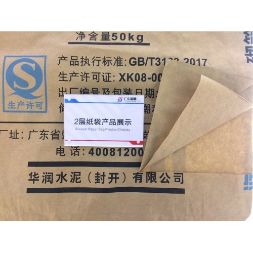 china bolsa de papel kraft con boca de valvula para embalaje quimico fabricantes