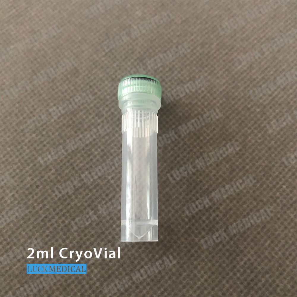 2ML Cell Cryotube 1,8 ml/2 ml/5 ml/7 ml/10 ml CE