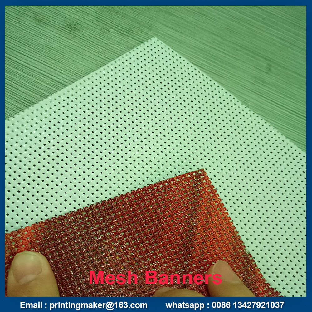 double sided printing mesh banner