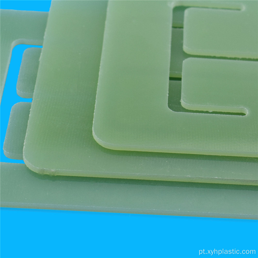 Corte CNC Folha de fibra de vidro de resina epóxi fr-4