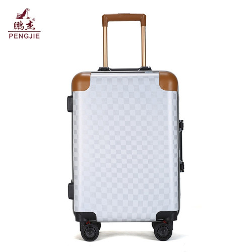 2 pezzi set rigido trolley bagagli ABS