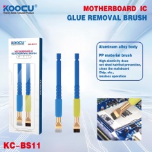 Mobile phone pad cleaning brush