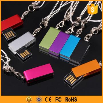 2016 mini metal swivel bulk pendrive 1gb 2gb 4gb 8gb 16gb 32gb 64gb