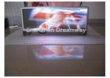 SMD PH 5 Taxi Full Color LED Display VOB MP4 FLV Showing /
