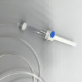Latex Bubble Infusion Set With Y Injection Port