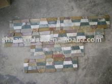 Multicolor cultured stones brick