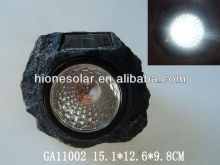 solar light rock spot light