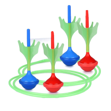 Glow in the Dark Lawn Darts Game for Kids & Adults with Target Rings