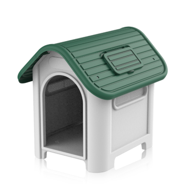 Plastic kennel dog house