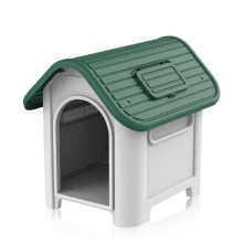 Plastic kennel dog house