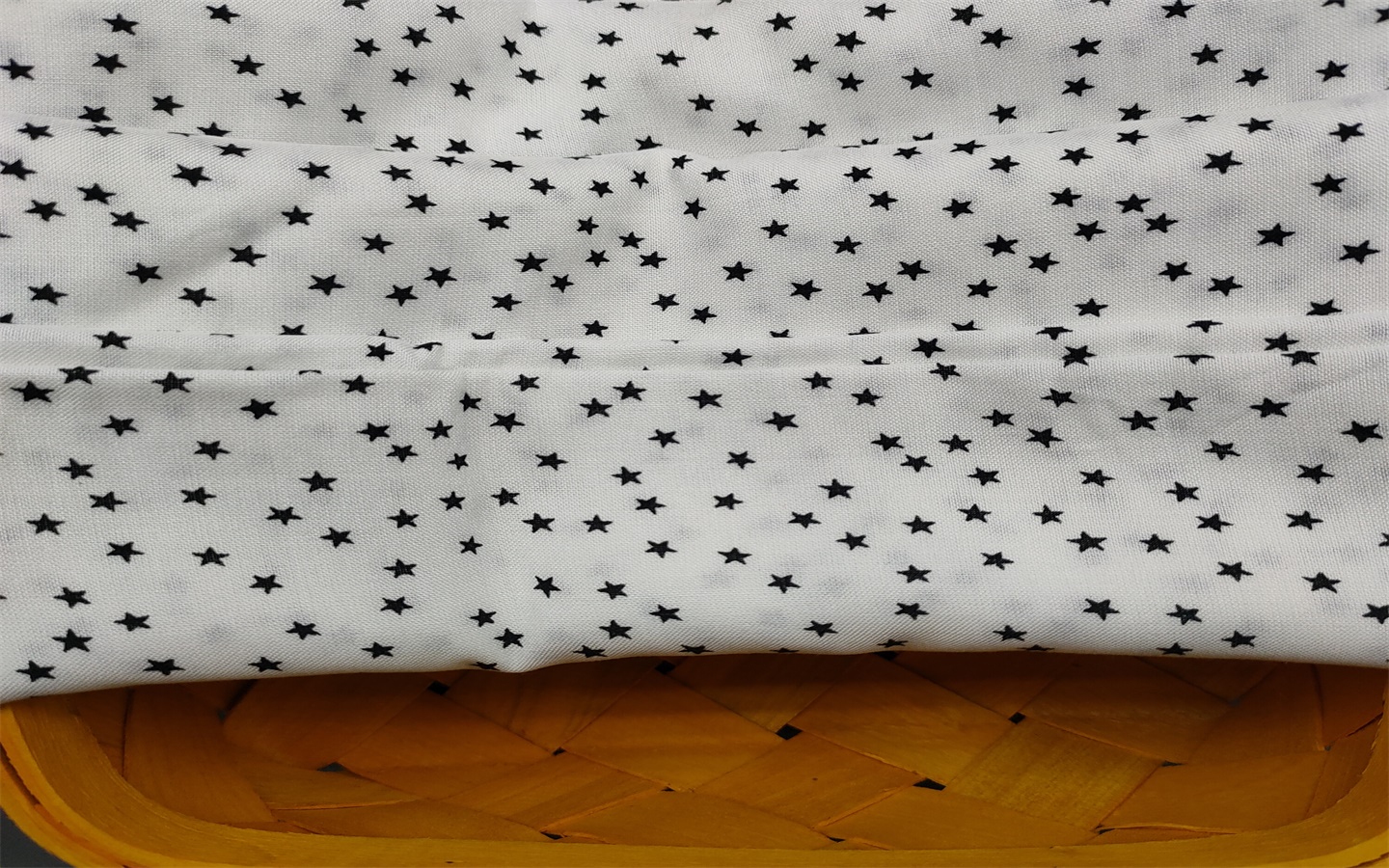 Fancy Rayon Challis Star Print Woven Skirt Fabric