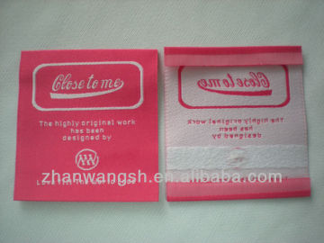 wash care label for garment,Garment Wash Care Label