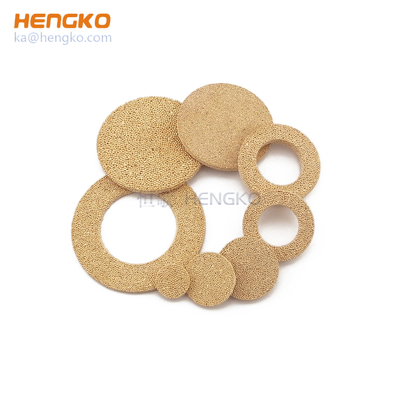 20 90 120 Microns Sintered Porous 316L Multi-purpose Filter Disc Liquid Filter Metal Bronze Stainless Steel 0.2 5 10 3 microns