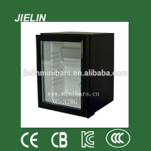 high quality 32L beverage hotel absorption freezer mini cooler