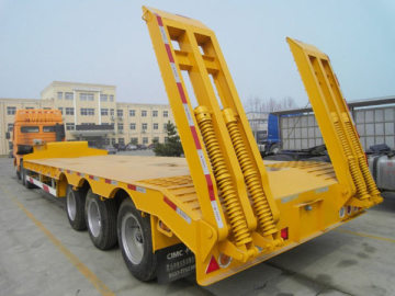 16m low bed semi-trailer 60t capacity