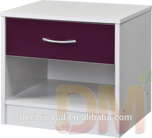 One drawer bedside High gross bedroom furniture set China