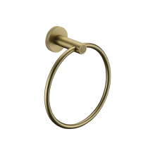 Brushed Gold Brass Towel Ring Holder Made in Foshan