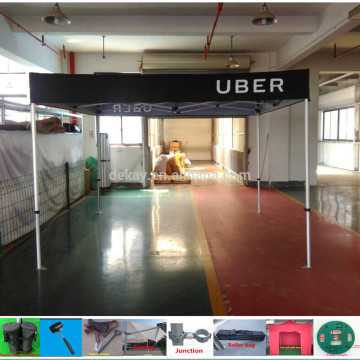 cheap spring steel frame pop up tent with 40mm hex frame