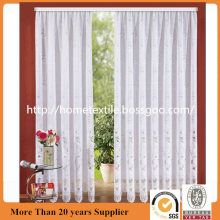 Knit White Window Lace Sheer Curtains