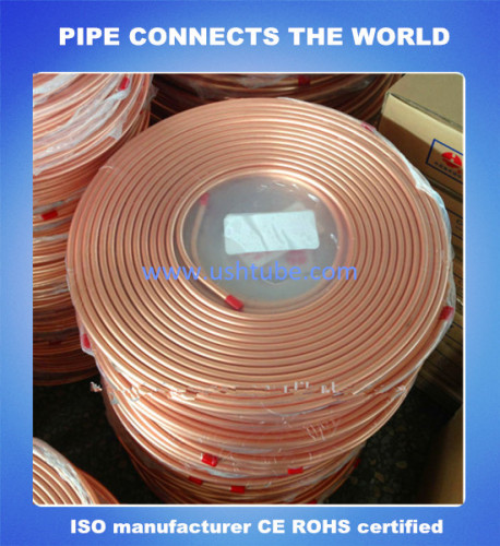 100ft panqueca cobre bobina Pipe, norma ASTM B280