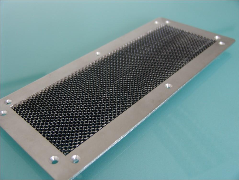 Steel honeycomb electromagnetic shielding ventilation board for chassis and cabinet