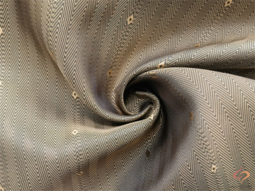 Poly And Rayon Jacquard Lining Fabric