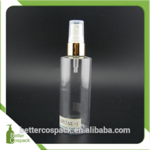 125ml plastic bottle toner bottle with aluminium spray