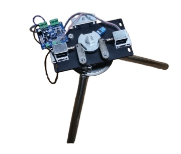 Chisung Motorized Tripod Turnstile Barrier Gate System: Semi-Automatic Mechanism