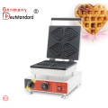 Máquina para hacer waffles en forma de corazón