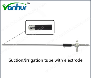 Laparoscopic Suction Irrigation Tube with Electrode