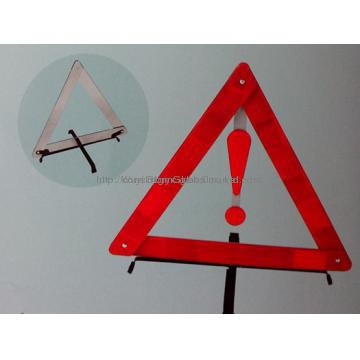 plastic triangle reflective warning triangle