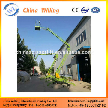 Trailer articulating aerial lift construction building lifting equipment WL-10