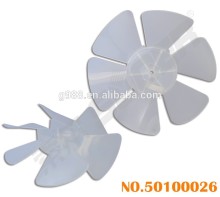 Suoer Plastic Fan Blade 10 Inch Transparent Wind Leaf for Box Fan