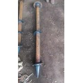 Galvanized Construction Ground Screw With Flange