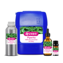 Bei ya jumla ya wingi 100% Mafuta safi ya asili ya peppermint kwa utengenezaji wa mshumaa wa sabuni na aromatherapy diffuser